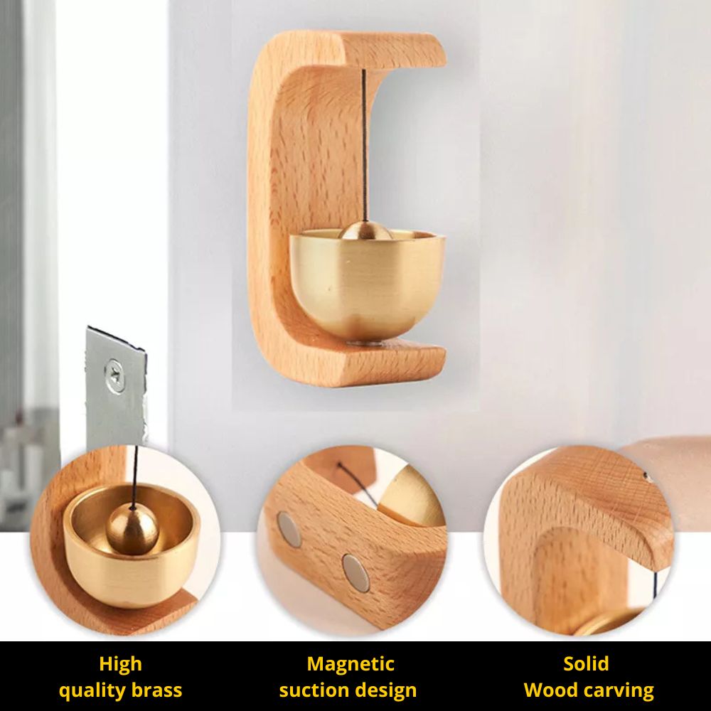 Elegant Wooden Door Chime – A Soothing & Stylish Welcome